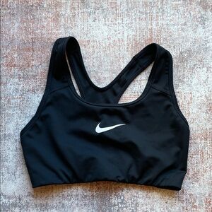 Nike Women's Black and White Sports Bra